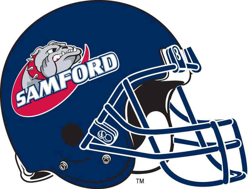 Samford Bulldogs 2000-Pres Helmet Logo iron on transfers for T-shirts